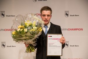 Alexander Gutbrod (Schwimmklub Bern), BÄRNCHAMPION Kategorie «Behindertensport»
