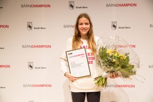 Delia Sclabas (LG Bern / SKBE), BÄRNCHAMPION Kategorie «Nachwuchssport»