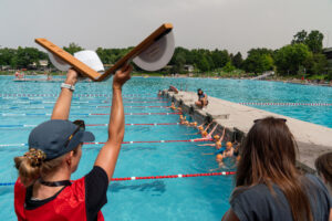 Schwimmstart am Kids Triathlon