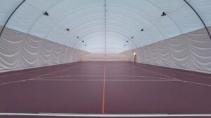 Traglufthalle Gaswerk innen