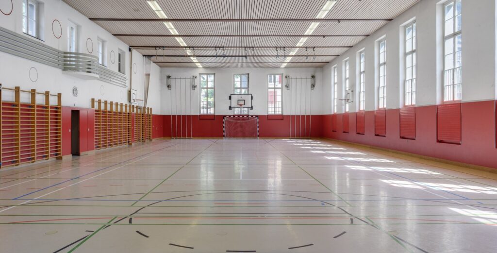 Innenansicht Turnhalle Altenberg