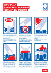Baderegeln der SLRG für sicheres Schwimmen