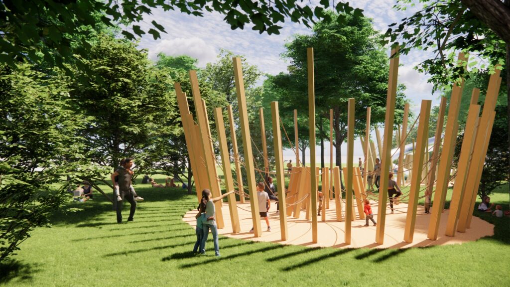 Visualisierung Spielplatz Weyermannshaus