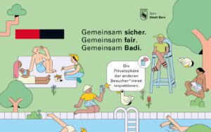 Ausschnitt Plakat neue Baderegeln