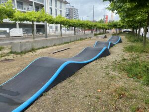 Pumptrack Brünnen am Le-Corbusier-Platz