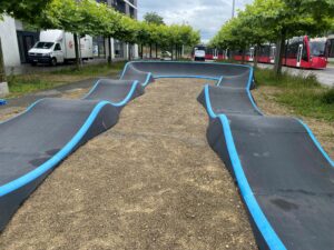 Pumptrack Brünnen am Le-Corbusier-Platz