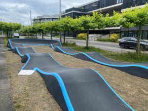 Pumptrack Brünnen am Le-Corbusier-Platz