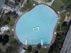 Becken Freibad Weyermannshaus Bern