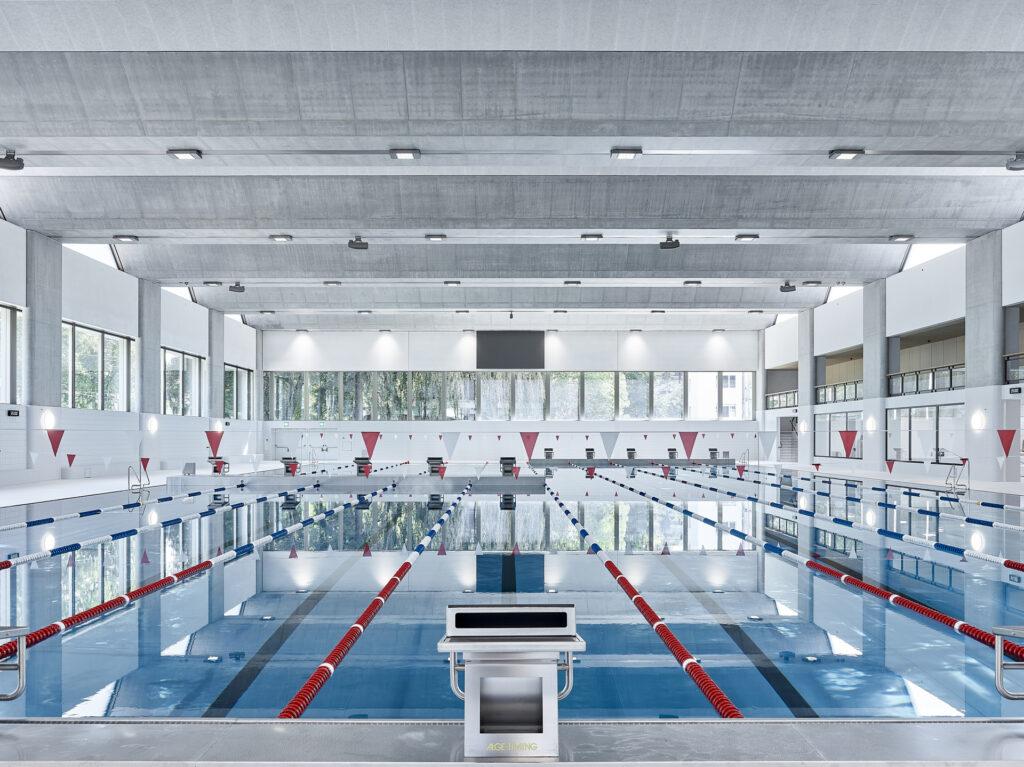 Schwimmhalle Neufeld 50m-Becken
