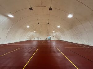 Turnhalle Baumgarten Halle innen
