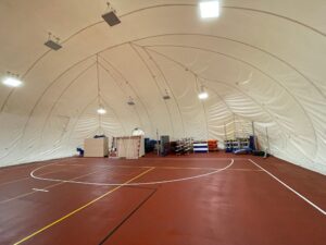 Turnhalle Baumgarten Sportmaterial