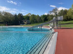 Rutschbahn Freibad Weyermannshaus Bern