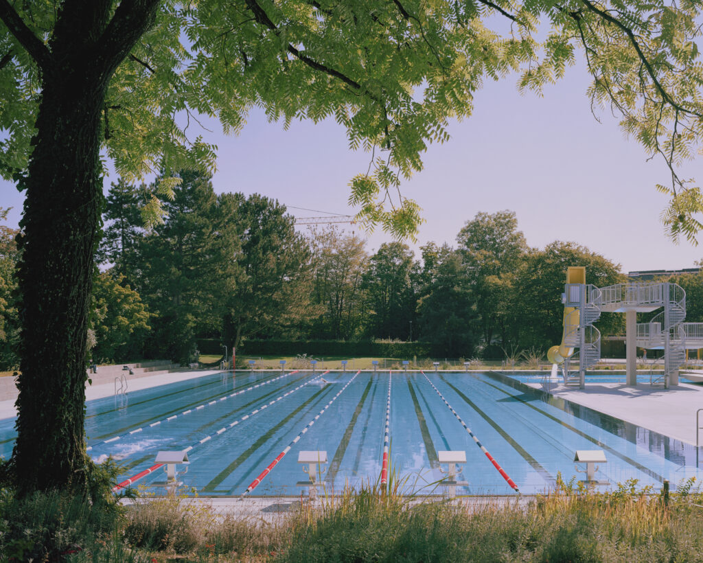 Schwimmbecken im Wylerbad